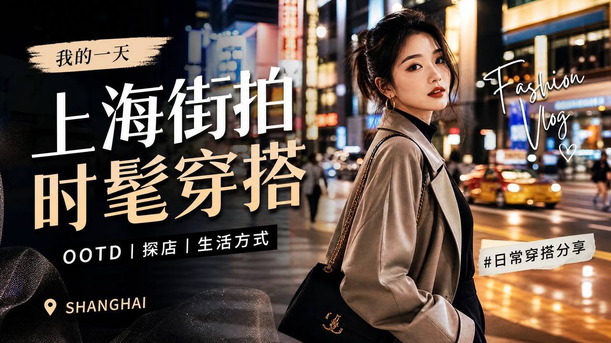 17c一起草时尚视频-上海街拍穿搭视频